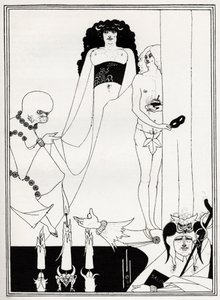 Entrata di Erodiade da Aubrey Beardsley