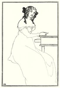 Frontespizio da Aubrey Beardsley
