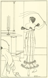 Frontespizio, Il resoconto completo e veritiero della meravigliosa missione di Earl Lavender da Aubrey Beardsley