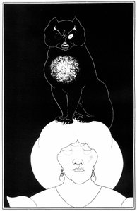 Illustrazione da Il gatto nero, un racconto di Edgar Allan Poe, 1895