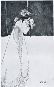Isotta che Beve il Veleno da Aubrey Beardsley