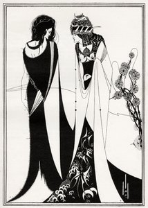 Giovanni e Salomè da Aubrey Beardsley