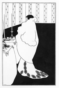 La Dame aux Camelias, illustrazione da "The Yellow Book", 1894