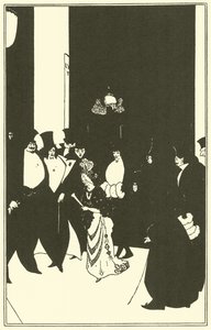 La Scorta di Lady Gold da Aubrey Beardsley