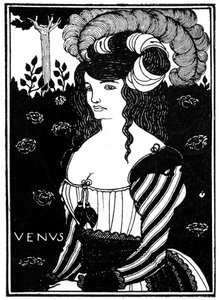 Ritratto di una donna, 1898 da Aubrey Beardsley
