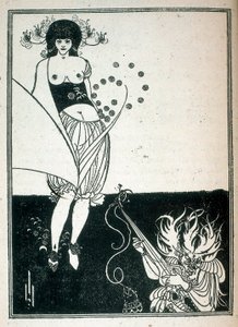 Salomè, illustrazione della pièce teatrale scritta da Oscar Wilde da Aubrey Beardsley