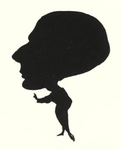 Silhouette di Aubrey Beardsley da Aubrey Beardsley