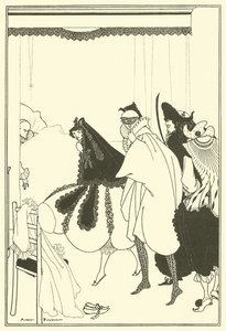 La Morte di Pierrot da Aubrey Beardsley