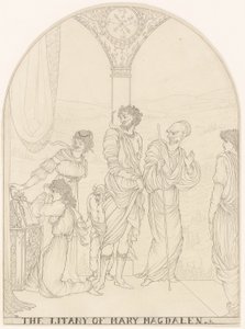 La litania di Maria Maddalena da Aubrey Beardsley