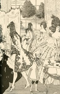 Il Ricciolo Rapito, 1896, 1928 da Aubrey Beardsley