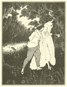 I Tre Musicisti da Aubrey Beardsley
