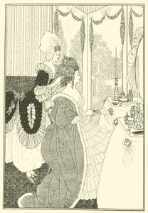 La Toilette da Aubrey Beardsley
