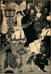 La toilette di Elena da Aubrey Beardsley