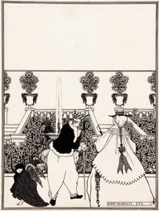 La cacciata di Cupido dal giardino (dettaglio) disegno preparatorio per la copertina di 