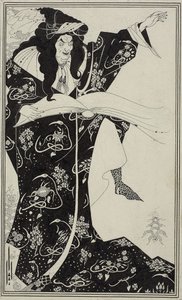 Virgilio il mago, c.1893 da Aubrey Beardsley