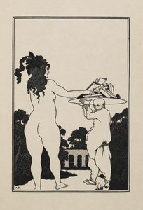 Disegno da un Libro di Cinquanta Disegni da Aubrey Beardsley
