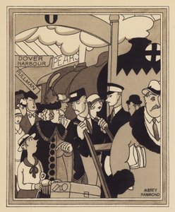 Una stazione ferroviaria di Londra da Aubrey Hammond