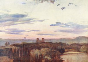 Roma: Villa Medici e Cupola di San Pietro
