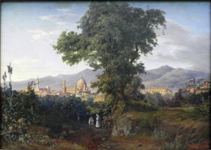 Tedesco: Vista su Firenze Vista su Firenze