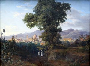 Tedesco: Vista su Firenze Vista su Firenze