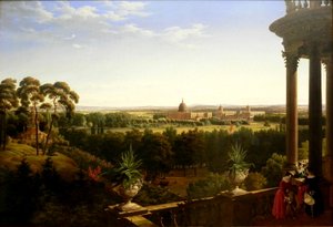 Tedesco: Vista del Nuovo Palazzo di Potsdam