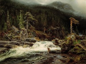 Cascata a Telemark da August Cappelen