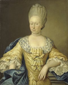 Adriana Johanna van Heusden, moglie di Johan Arnold Zoutman da August Christian Hauck