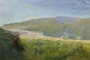 Paesaggio estivo, Vågå da August Eiebakke