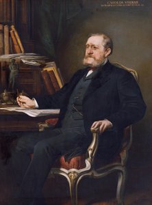 Dott. Karl von Stremayr, Presidente della Corte Suprema da August Eisenmenger