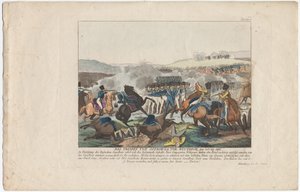 Incontro di Ostrovno, vicino a Vitebsk, il 25 luglio 1812 da August Friedrich Andreas Campe