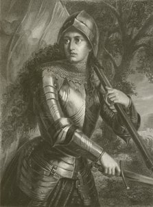 Johanna (incisione) da August Friedrich Pecht