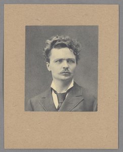 August Strindberg da August Josef Robert Roesler
