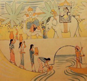 Il sogno del giovane – Raccontatrice di fiabe da August Macke