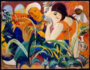 Donne orientali da August Macke