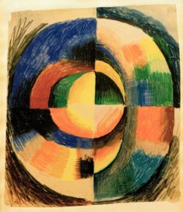 Cerchio dei colori II (grande) da August Macke