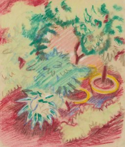Vasi di fiori da August Macke
