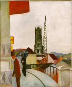 Cattedrale di Friburgo in Svizzera da August Macke