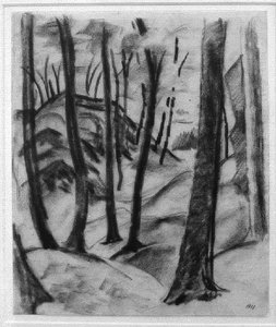 Motivo dalla gola del lupo da August Macke