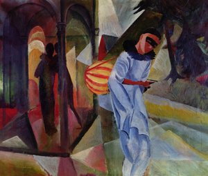 Pierrot da August Macke