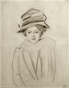 Ritratto di Elly Jost da August Macke