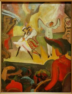 Balletto russo I da August Macke