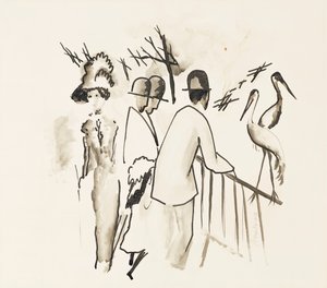 Giardino zoologico II, 1912 da August Macke