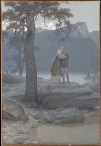 Addio (dalla “Saga di Frithiof”) da August Malmström