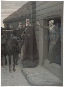 Illustrazione per la “Saga di Njal” da August Malmström