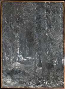 La tentazione di Frithiof (tratta dalla saga di Frithiof) da August Malmström