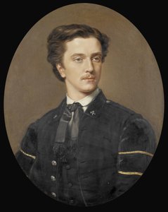 August Prinzhofer Scudiero del ritratto