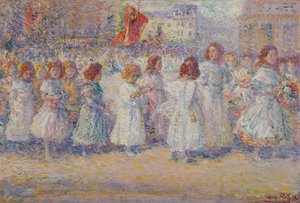 Processione del Corpus Domini da August Roth