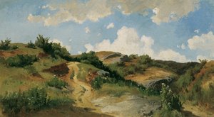 Paesaggio ungherese da August Schaeffer von Wienwald
