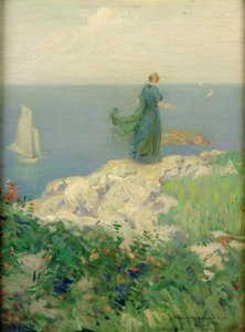 Scena di mare (olio su tela)