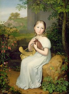 Ritratto della contessa Louise Bose da bambina, 1820